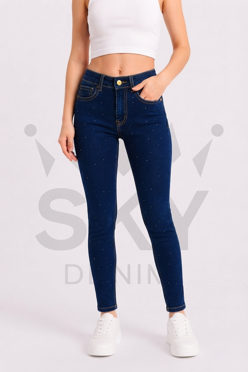 NIÑA SKINNY PEDRERIA
